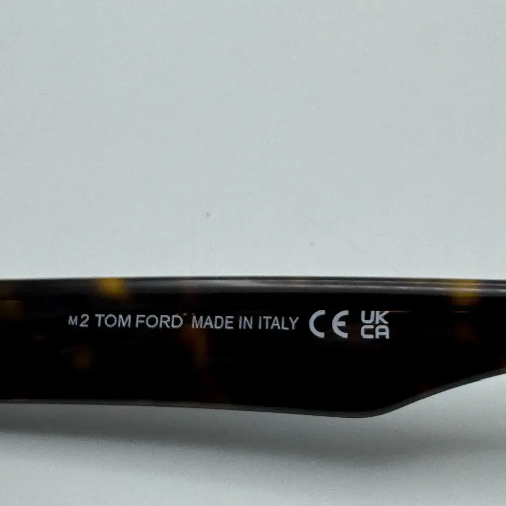Tom Ford Sunglasses Marshall-02 TF1334 52N Havana Frame Amber Lens 54mm New